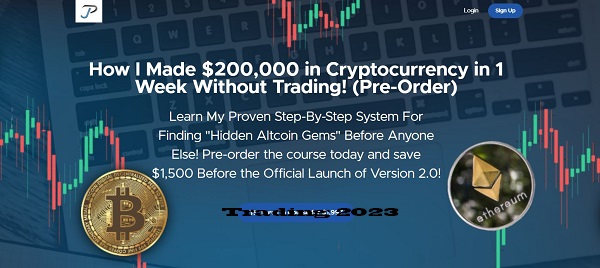 Joe Pary's How I Made $200,000 in Cryptocurrency in 1 Week Without Trading 2023